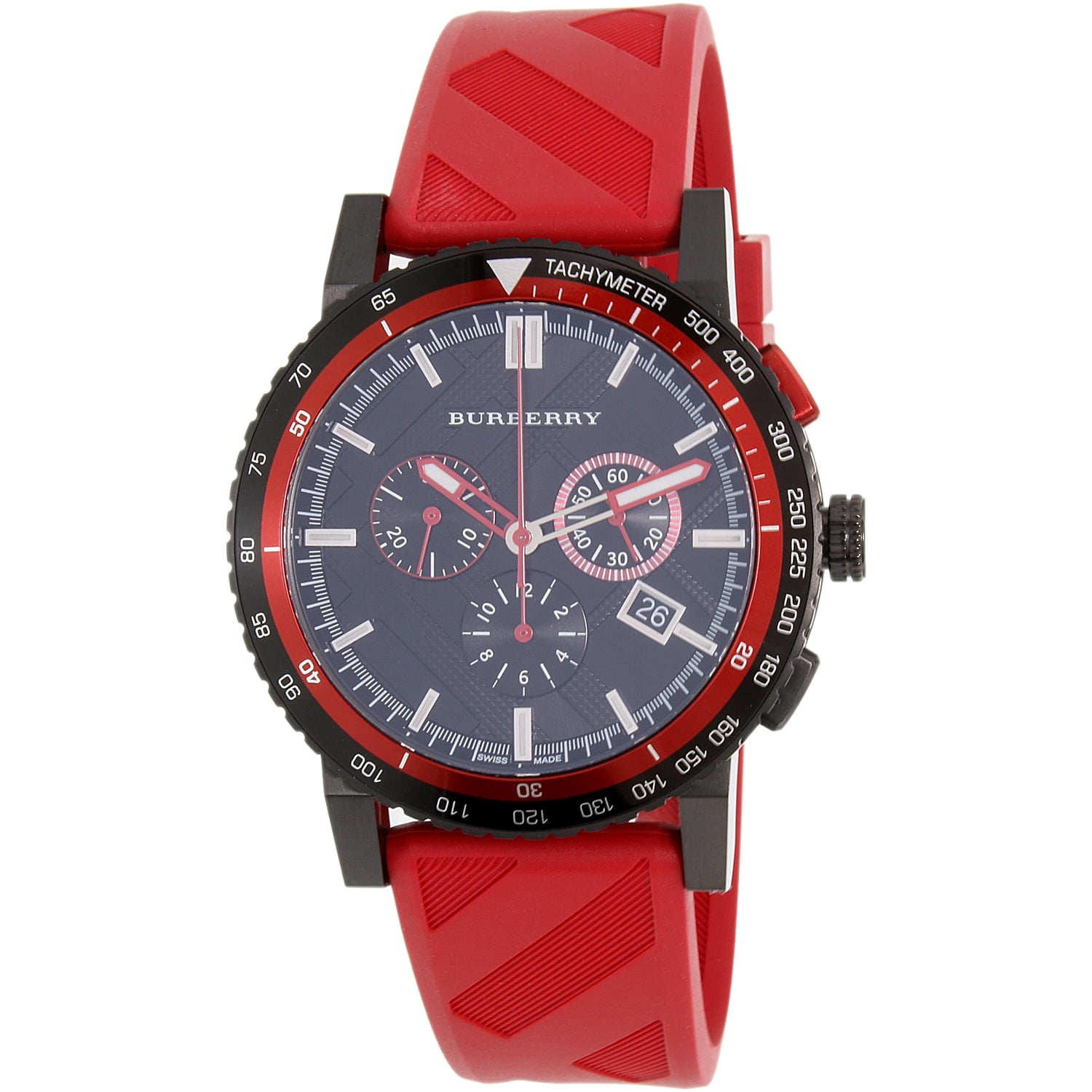 burberry watch red