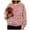 a-Pink, variant on Guitiannn Women Casual Solid Pocket Long Sleeve Pet Hoodless Sweatshirt Pullover Top Comfortable Sweatshirts Women Lady Pants Suits Hoodie Graphic Hoodies Women Cute Women Zip up Jackets Ladies