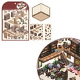 Bargains! DIY 3D House Stickers Create Your Own Cute Scene Stickers