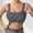 Dark Gray, variant on U-Back Workout Tank Tops for Women with Built in Bra,Removable Pads Racerback Sleeveless Gym Athletic Yoga Tops(Blue,S)