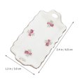 thumbnail image 2 of 1 Set of Play Tea Set for Toddler Miniature Teaware Prop Ceramic Small Tea Set Mini House Accessories, 2 of 8
