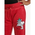 thumbnail image 3 of Justice x Snoopy Girls Velour Jogger, Sizes XS - XLP, 3 of 6