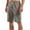 Gray, variant on WIZUTIZ Men's Casual Shorts Solid Color French Terry Large Pockets Drawstring Elastic Waist Cropped Breathable Lightweight Summer Gym Workout Shorts