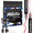 24 Metallic Colors - Dual Tip, variant on COORIART 12 Skin Tone Acrylic Paint Markers, Soft Brush Tip Pens, Automatic Ink Control No Bleed Markers for Wood, Stone, Canvas, Glass, Fabric, Egg, Rock Painting and DIY