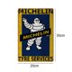 thumbnail image 5 of Michelin Man-Placa Metal Vintage chapa para Bar cafetería póster (20x30cm), 5 of 9