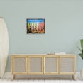 thumbnail image 4 of Stupell Industries Modern Pop Style Women Surfing Ocean Sports Graphic Art Luster Gray Floating Framed Canvas Print Wall Art, Design by Graffitee Studios, 4 of 5