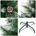 Senjie Snow Flocked Artificial Christmas Tree , Xmas Trees with Pine