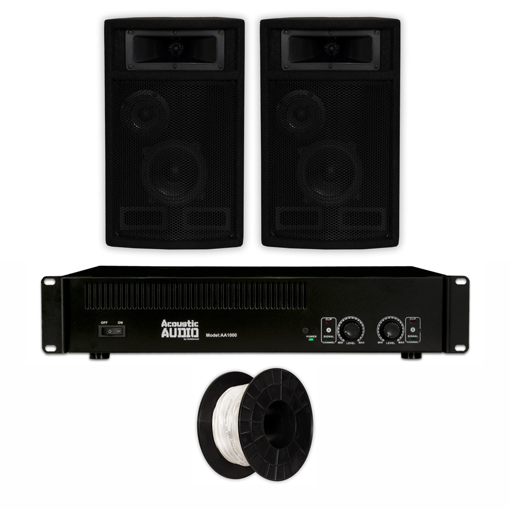 acoustic audio pa speakers