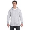thumbnail image 1 of The Hanes 97 oz Ultimate Cotton 90/10 Full-Zip Hood - ASH - M, 1 of 1