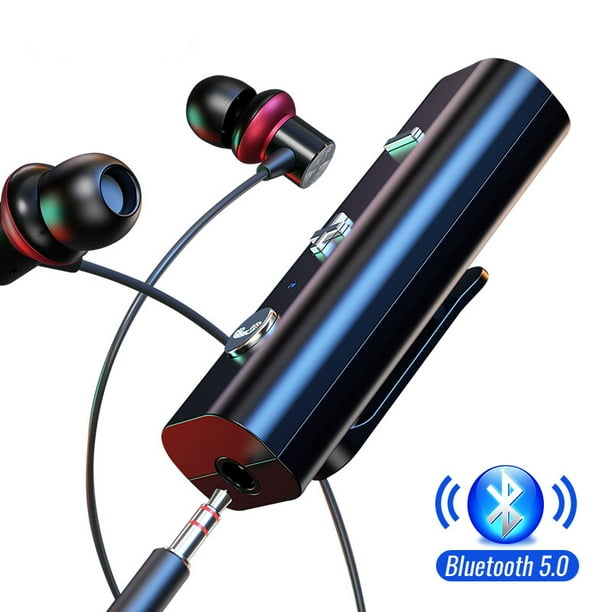 Récepteur Bluetooth 5.0 pour Jack 3.5mm écouteur Clip Type adaptateur sans  fil Bluetooth Aux Audio transmetteur de musique 