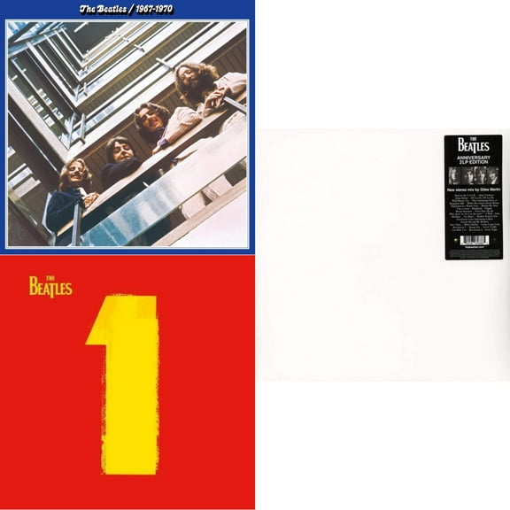 Beatles 1967-1970 (2023 Edition) (Half-Speed) (3LP) & 1 (2015 Reissue) & Beatles (The White Album) (2 LP)