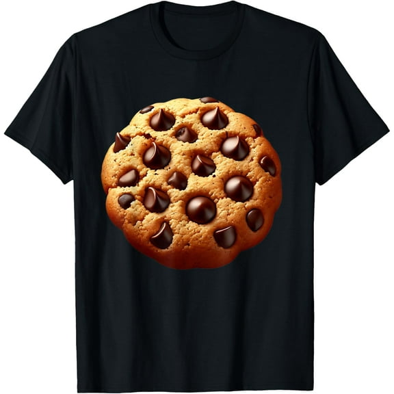 Chocolate Chip Cookie Costume Men Cookie Costume Adult T-Shirt