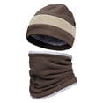 thumbnail image 1 of Two In One Winter Warm Face And Hat Unisex Knit Cap And Neck Gaiter Traditional Lined Winter Accessory For Outdoor Hiking And Everyday Use, 1 of 5