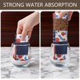 thumbnail image 6 of 2 Pcs Pioneer Flower Floral Print Pattern Kitchen Towels, Funny Microfiber Dish Towel Set, 18" X 26" Tea Towels, 6 of 6