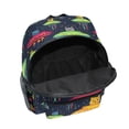thumbnail image 6 of FORMRS School Backpack with Front Zippered Pocket 12" Student Travel Daypack, Colorful Space Cat, 6 of 6