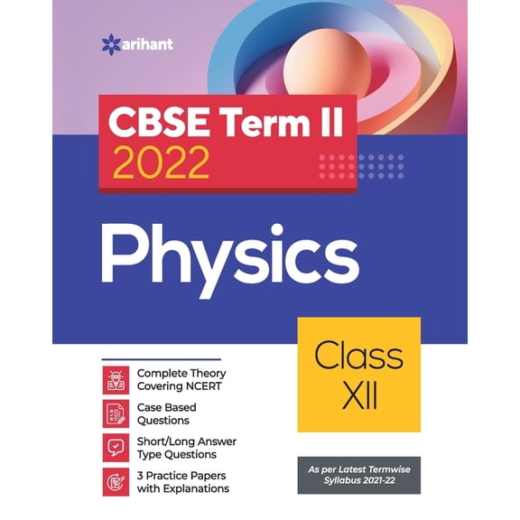 CBSE Term II Physics 12th, (Paperback)