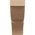 thumbnail image 2 of Ekena Millwork 3"W x 8"D x 8"H Valencia Rough Cedar Woodgrain TimberThane Knee Brace, Primed, 2 of 6