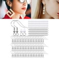 thumbnail image 4 of Earring Making Set Jump Rings 150Pack Earplugs Fish Hooks Earring Findings, 4 of 8