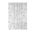 thumbnail image 2 of Gumesh Heavyweight Waterproof Shower Curtain With 13 Hooks - Thickened Polyester Fabric , No-Drill Bathroom Divider (72"x78", Machine Washable, Clear), 2 of 6