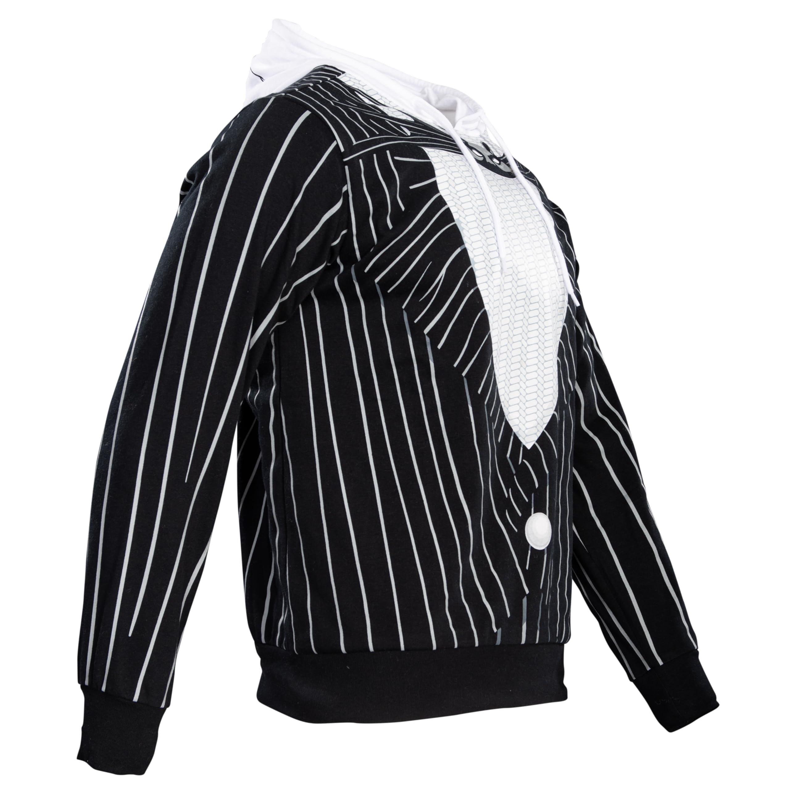 The Nightmare Before Christmas Jack Skellington Halloween Costume Cosplay Hoodie - Officially Licensed