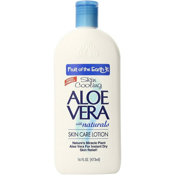 Fruit of the Earth Aloe Vera Skin Care Lotion 16 oz
