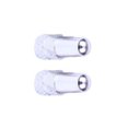 thumbnail image 5 of Soidarity Paquete de 2 tapas de válvula de neumático de aleación de aluminio para bicicleta, piezas de repuesto, cubierta de reparación, tapas de Plata 5piezas Soidarity CBP199867, 5 of 5