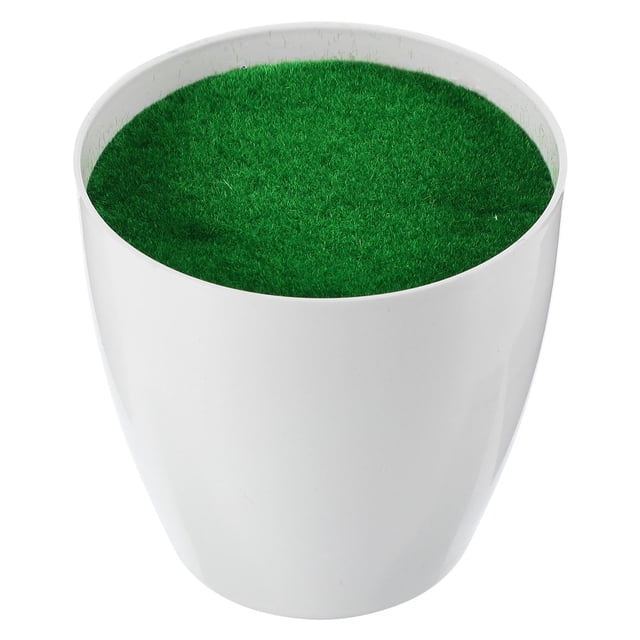 unbranded Maceta De Plástico Para Artificiales Con Detalles Artísticos Para Hogar Y Jardín