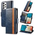 thumbnail image 1 of Case for Samsung Galaxy A53 5G Cover Leather Wallet Folio Case Book Design Flip Magnetic Closure - Blue, 1 of 5