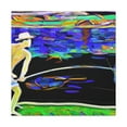 thumbnail image 3 of Fishing at Dusk Light - Canvas, 3 of 25