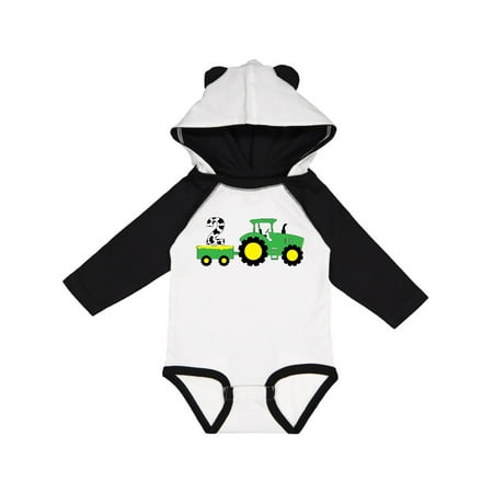 

Inktastic Second Birthday Tractor Gift Baby Boy or Baby Girl Long Sleeve Bodysuit