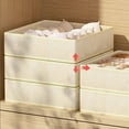 thumbnail image 4 of Underwear Organizer Bra Storage Box Panties Socks Storage Boxes Bedroom Wardrobe Clothes Organizer Foldable Drawer Separator Cas, 4 of 10