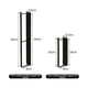 thumbnail image 2 of Magnetic Clothes Rack,Storage Rack,Side Space Saving,Wall Mounted Towel Rack for Increased Storage Space 45cm, 2 of 5