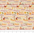 thumbnail image 3 of Singer, 100% Cotton, Fall Words, Cut by Yard, 3 of 7