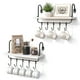 thumbnail image 1 of Estantes de pared flotantes Olakee para cocina y baño, juego de 2, 1 of 7