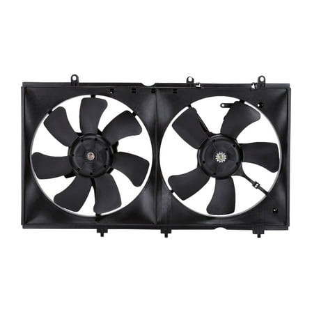 TYC 620930 Dual Radiator and Condenser Fan for Mitsubishi Lancer MI3115119