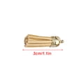 thumbnail image 3 of Toystoory 10 piezas de dijes de llavero, borlas, accesorios de decoración, suministros para encontrar, accesorios artesanales, accesorios para Artesanía Bronceado suave, 3 of 6