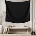 thumbnail image 5 of Black Tapestry for Bedroom Wall Hanging Tapestry, Solid Color Farmhouse Black Ceiling Backdrop Tapestries Poster Blanket Wall Decor for Teens Room Living Room Dorm 55" x 73", 5 of 8