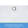 thumbnail image 5 of Kenney Eco Modern Clear Solid Print Medium Weight PEVA Shower Liner, 70" W x 78" H, 5 of 6