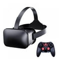 VR Headset with Remote Controller,HD 3D Glasses Goggles Virtual Reality