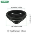 thumbnail image 3 of Uxcell Paquete de 10 Grommets de Caucho para Cableado Grommet en Forma de Torre de 120 mm, 3 of 6
