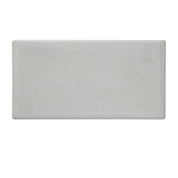 40 pack White 3-in. x 6-in.Glossy Ceramic Subway Tile (5 sq. ft./Case)
