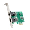thumbnail image 1 of Tarjeta adaptadora de red Syba Dual Port Gigabit Ethernet, 1 of 7
