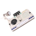 thumbnail image 1 of Mezclador DJ Para Niños A Partir De 3 Años, Piano Con Teclado De 8 Teclas 2 En 1 Con Luces Canciones Efectos De Sonido Micrófono, 12 Botones MIDI Equipo DJ Con Grabación, 1 of 7