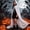 White, variant on OGLCCG Kids Velvet Hooded Cape Robe for Halloween Christmas Party,Boys Girls Cloak for Masquerade, Dress Up,Wizard Size 2-17