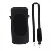 kesoto 5X Insulated Water Bottle Carrier Bag Pouch Holder 2 Pocket 2000ml Black