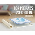 thumbnail image 3 of Skywin Pee Pad Holder - No Spill and Leaks Silicone Puppy Pad Holder, Secure 30 x 23 Inches Pee Pad (30Lx23W, 2 Pack, Beige), 3 of 6
