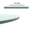 thumbnail image 6 of Topcobe 20 Inch Round Glass Table Top - Tempered - 1/4" Thick- Flat Polished, 6 of 6