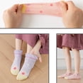 thumbnail image 4 of Toddler Anti Slip Non Skid Socks Baby Little Girls Frilly Ruffle, 4 of 5