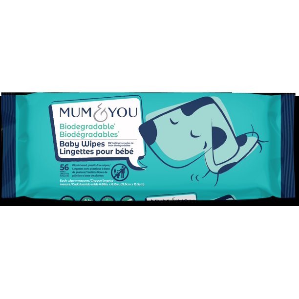 2 Pack Mum And You New 100 Biodegradable Baby Wipes 56 Ct Walmart Com Walmart Com 2 Pack Mum And You New 100 Biodegradable Baby Wipes 56 Ct Walmart Com Walmart Com