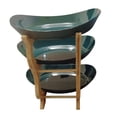 thumbnail image 4 of Cesta para verduras, cuenco, soporte para frutas, soporte para cesta, organizador de frutas desmontable, cesta ovalada para ahorrar espacio en la, 4 of 9